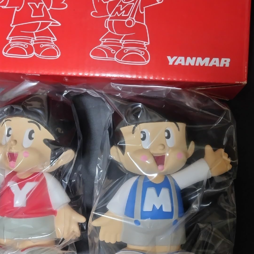 Amazon.co.jp: ヤン坊マー坊 ソフビフィギュア 貯金箱 箱付き 品